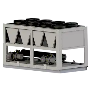 دستگاه چیلر هوا خنک یکی از محصولات ساخت شده تهویه دنا می باشد.