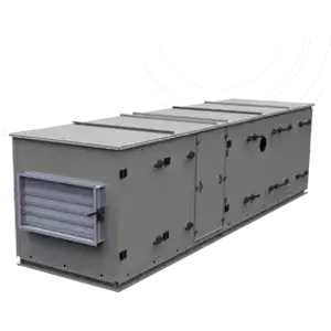 دستگاه هواساز یکی از محصولات ساخته شده در شرکت تهویه دنا است.