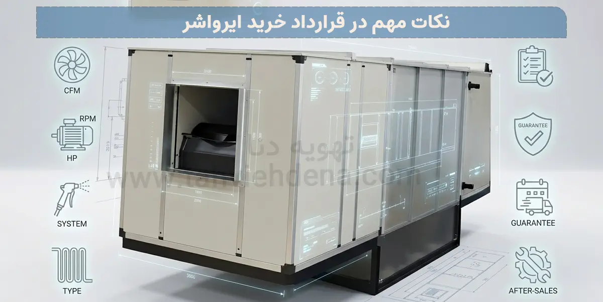 راهنمای جامع انتخاب ایرواشر؛ قبل از خرید هواشور این نکات را بدانید! 4 بررسی نکات مهم و اساسی در قرارداد خرید ایرواشر
