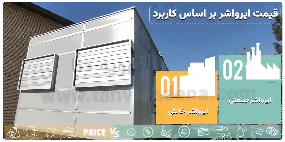 نگاهی به بررسی قیمت فروش انواع ایرواشرها بر اساس نوع کاربرد!