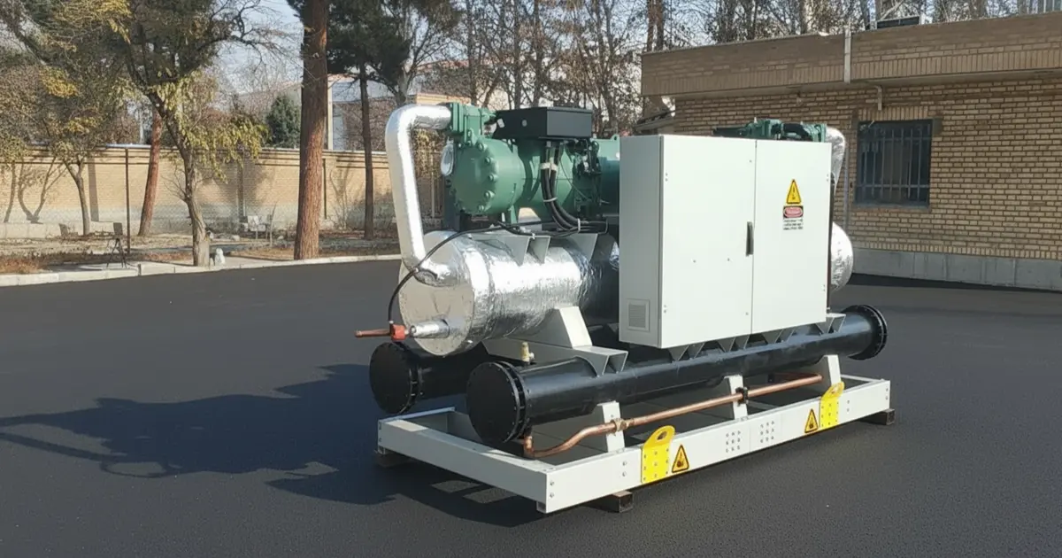 چیلر آب خنک چیست؟ عملکرد و انواع چیلر آبی